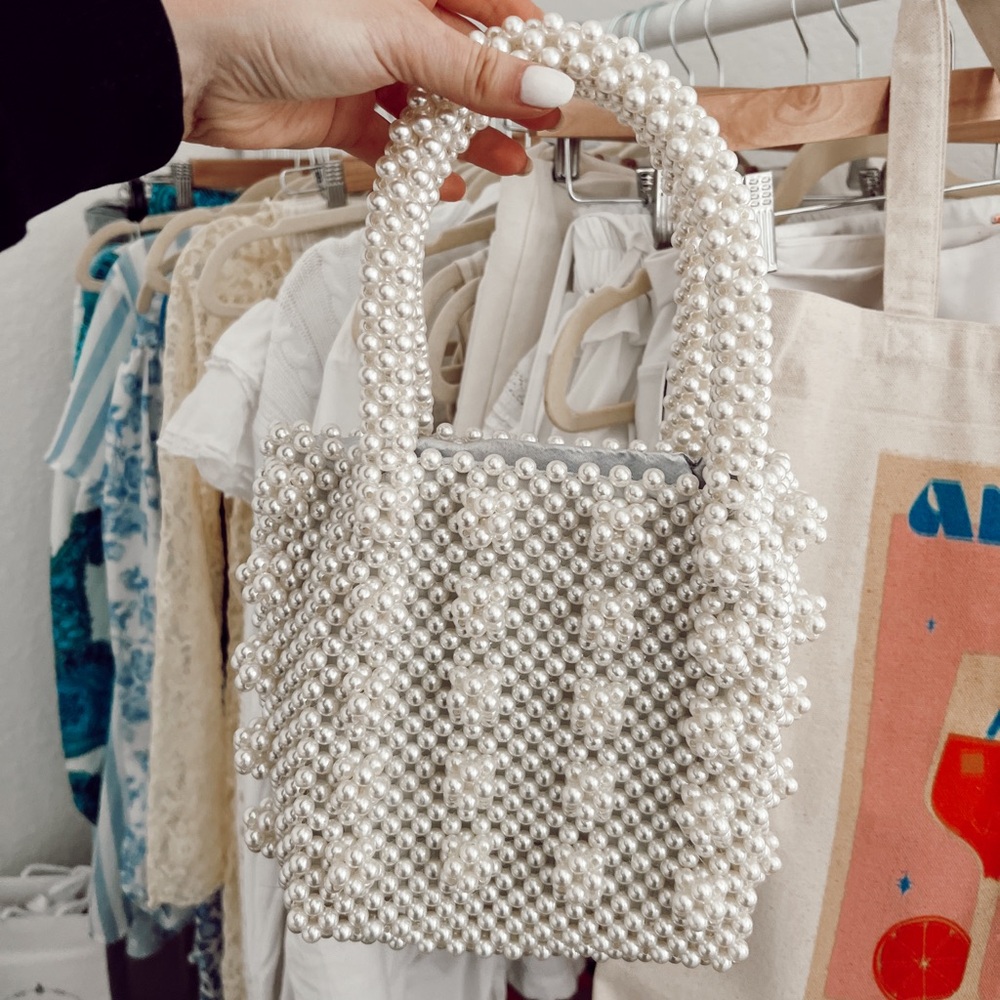 Pearl mini purse